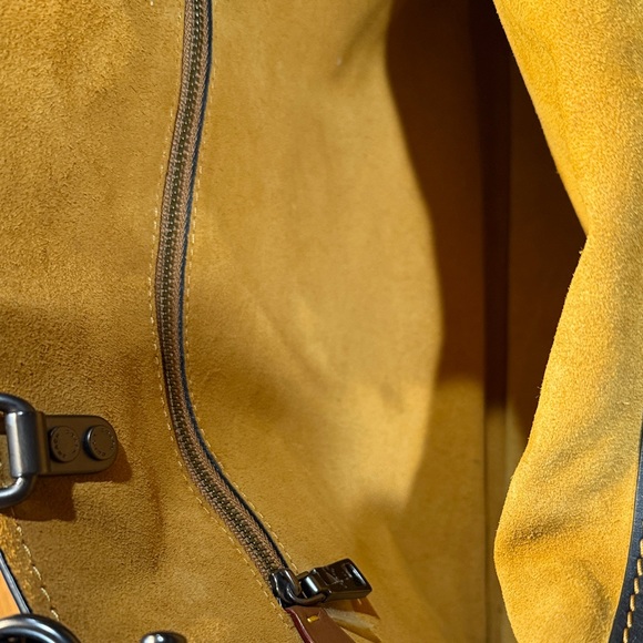 Coach 1941 Rogue 39 Black Leather Handbag - Picture 9 of 14